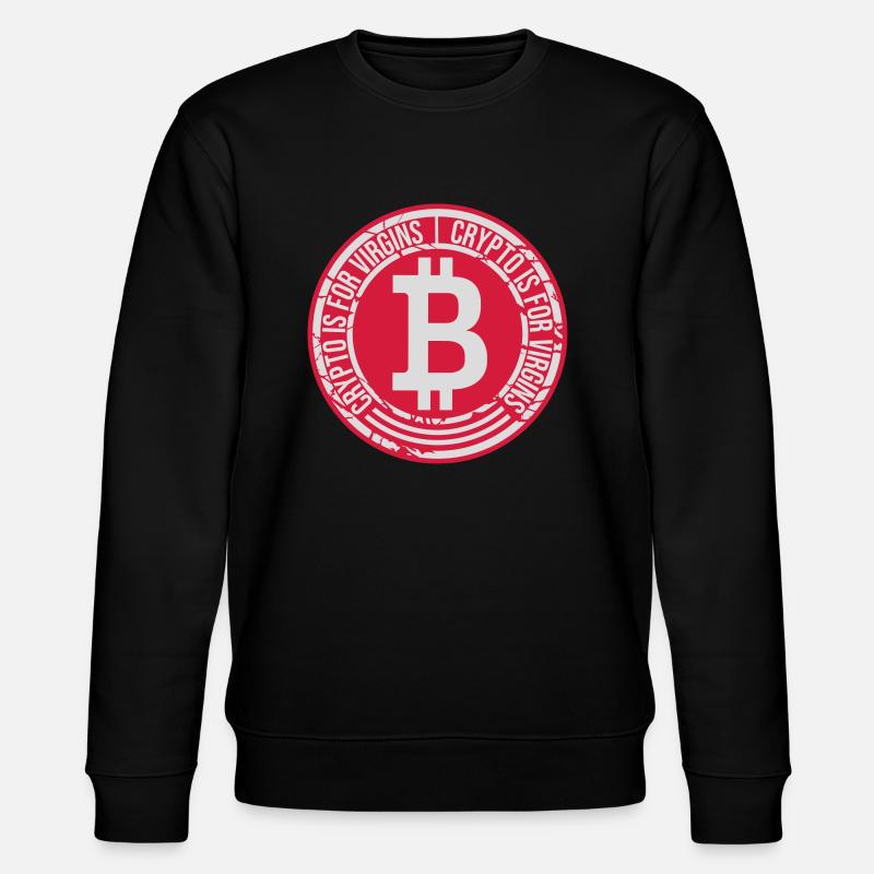 Crypto est pour les vierges - Sweat bio CHANGER Stanley/Stella Unisexe - noir