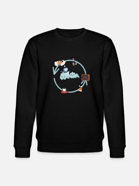 L’hiver arrive - Sweat bio CHANGER Stanley/Stella Unisexe - noir