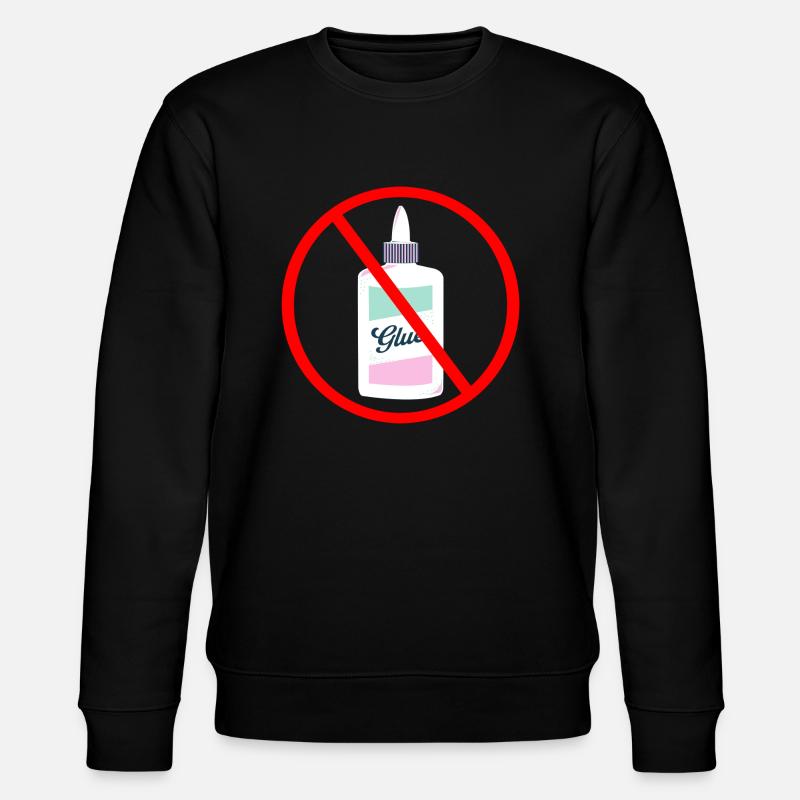 Sekunderkleber für die Strasse - Stanley/Stella Unisex Bio-Sweatshirt CHANGER  - Schwarz