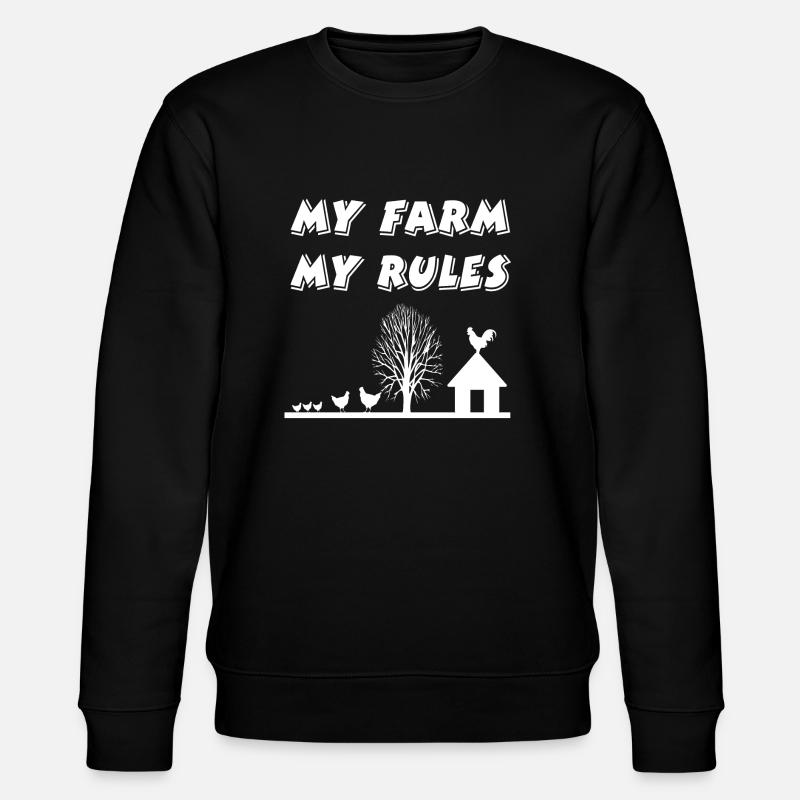 Ferme - Sweat bio CHANGER Stanley/Stella Unisexe - noir