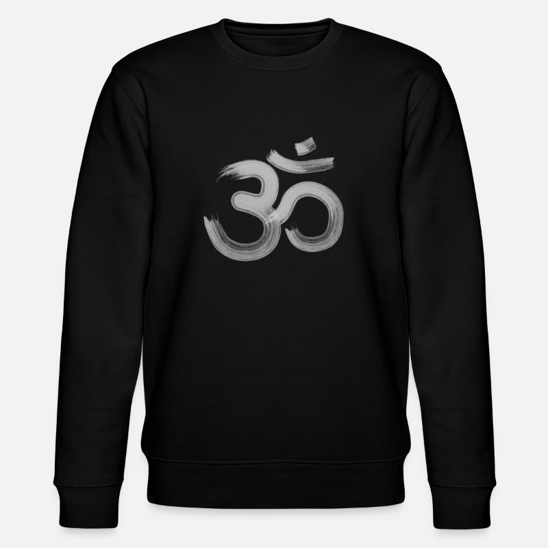 OM Symbol - Stanley/Stella Unisex Bio-Sweatshirt CHANGER  - Schwarz