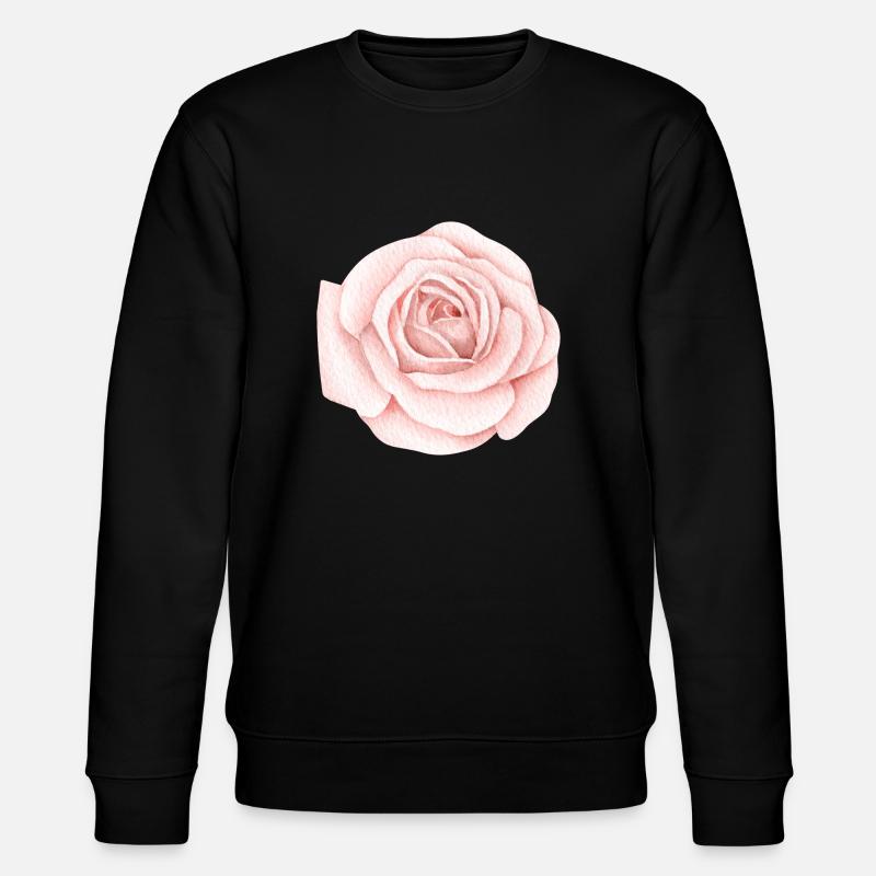 Rose - Stanley/Stella Unisex Bio-Sweatshirt CHANGER  - Schwarz