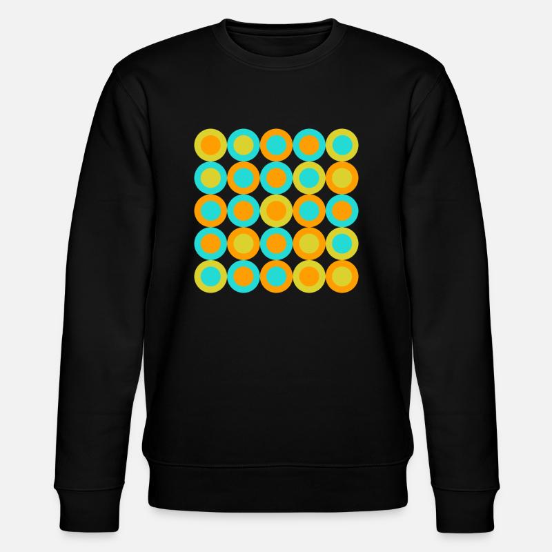 geometric pattern - Stanley/Stella Unisex Bio-Sweatshirt CHANGER  - Schwarz