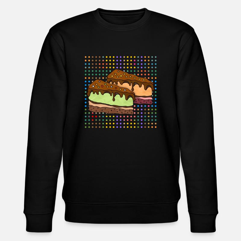 Kuchen - Stanley/Stella Unisex Bio-Sweatshirt CHANGER  - Schwarz