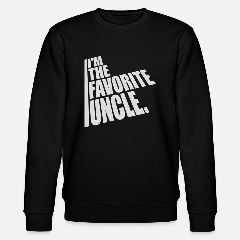 at The Favorite Uncle - Stanley/Stella CHANGER Unisex Organic Sweatshirt - black