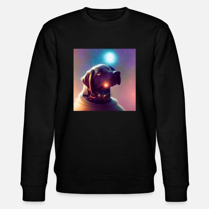 Le chien de l’univers - Sweat bio CHANGER Stanley/Stella Unisexe - noir