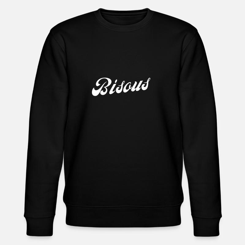 Bisous idée cadeau - Sweat bio CHANGER Stanley/Stella Unisexe - noir