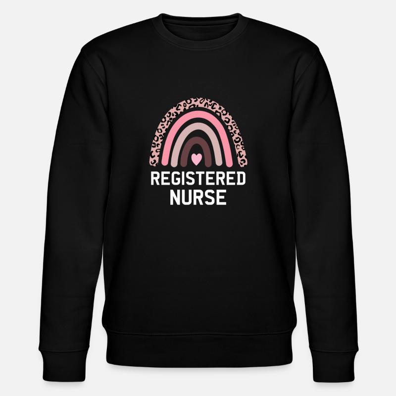 Krankenschwester - Stanley/Stella Unisex Bio-Sweatshirt CHANGER  - Schwarz