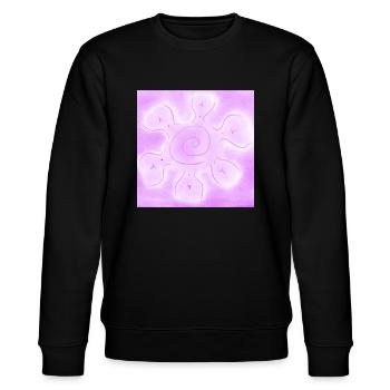 SOLESASO MORADITO - Stanley/Stella Unisex Bio-Sweatshirt CHANGER  - Schwarz - Vorne - Nik (191cm) & Marisol (170cm)
