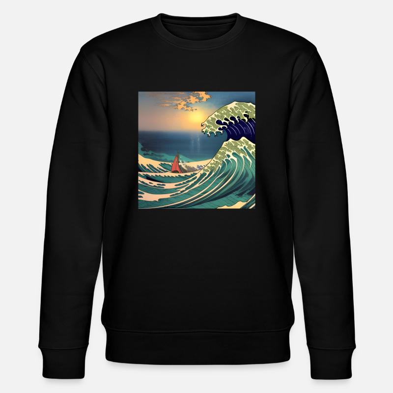 wave1 - Sweat bio CHANGER Stanley/Stella Unisexe - noir