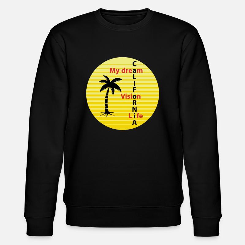 California - Stanley/Stella Unisex Bio-Sweatshirt CHANGER  - Schwarz