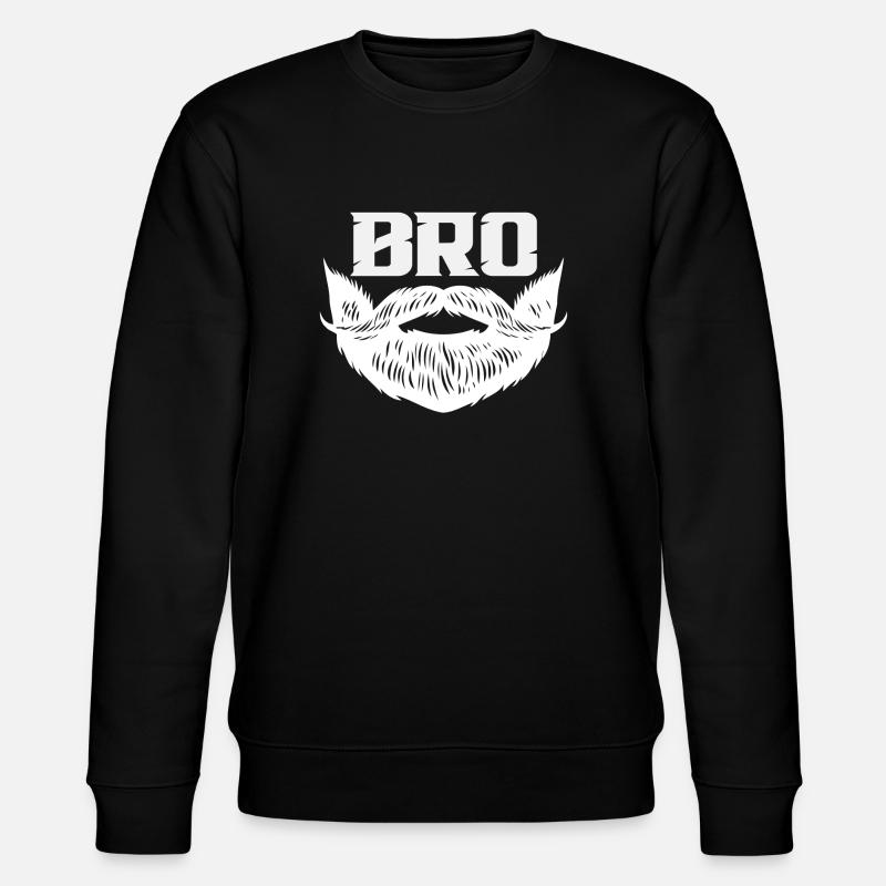 Bro - Stanley/Stella Unisex Bio-Sweatshirt CHANGER  - Schwarz