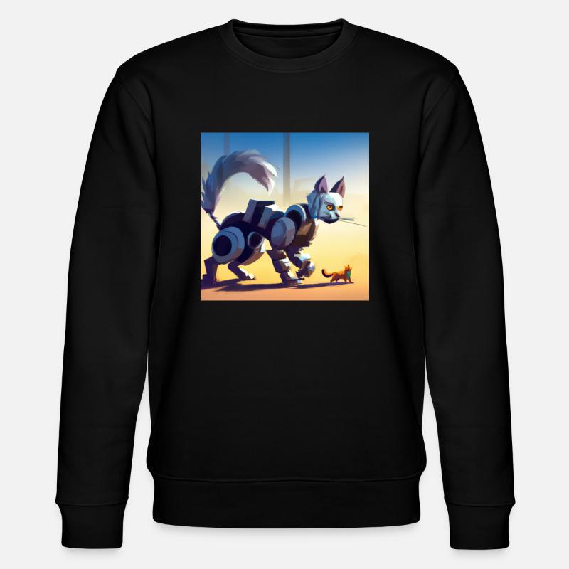 Chat de confiance - Sweat bio CHANGER Stanley/Stella Unisexe - noir