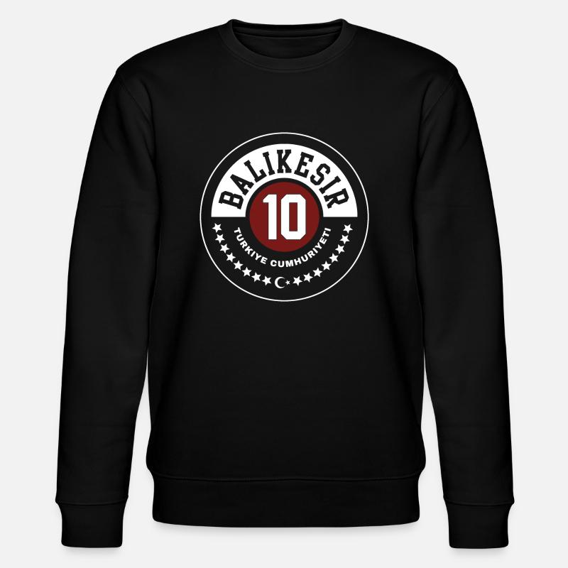Balıkesir - Stanley/Stella Unisex Bio-Sweatshirt CHANGER  - Schwarz