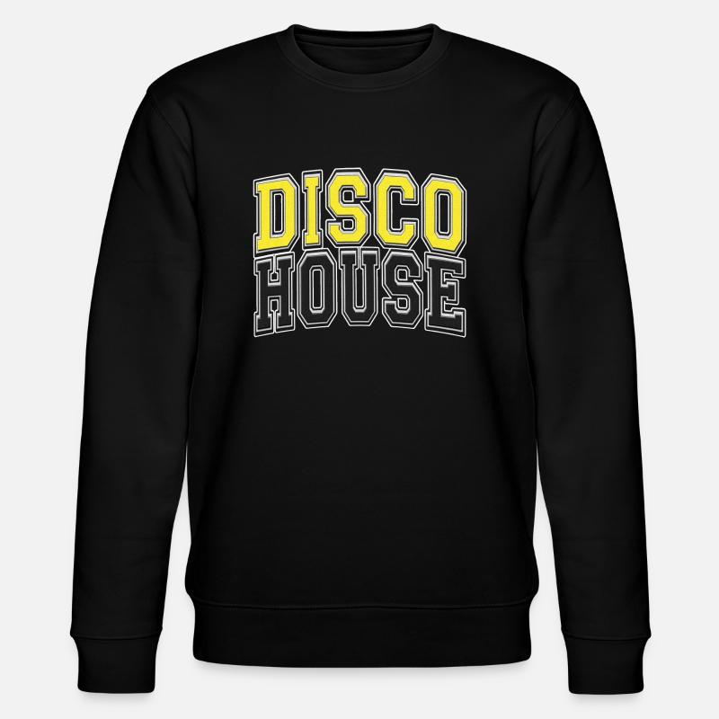 Disco House Varsity Style - Sweat bio CHANGER Stanley/Stella Unisexe - noir
