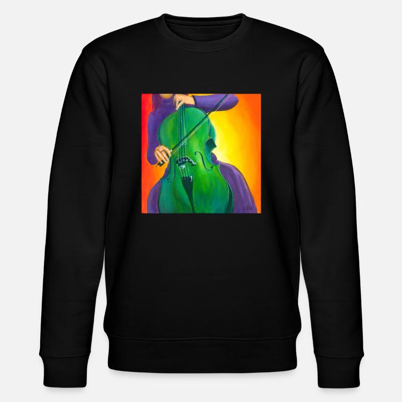 Violoncelle - Sweat bio CHANGER Stanley/Stella Unisexe - noir