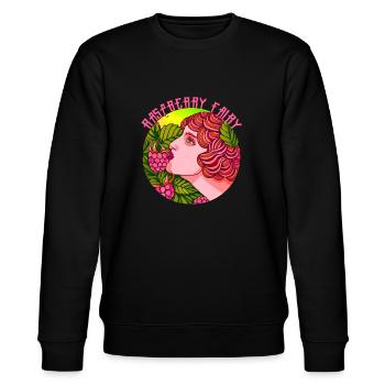 Fée Framboise - Sweat bio CHANGER Stanley/Stella Unisexe - noir - Devant - Nik (191cm) & Marisol (170cm)