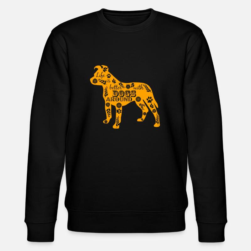 Anmals - Stanley/Stella Unisex Bio-Sweatshirt CHANGER  - Schwarz