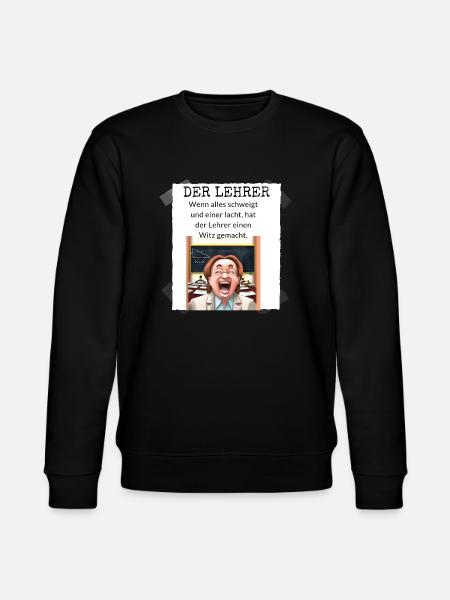 Leher witz - Stanley/Stella Unisex Bio-Sweatshirt CHANGER  - Schwarz