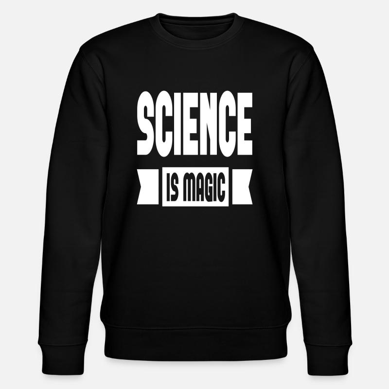 Science Is Magic - Stanley/Stella Unisex Bio-Sweatshirt CHANGER - Schwarz