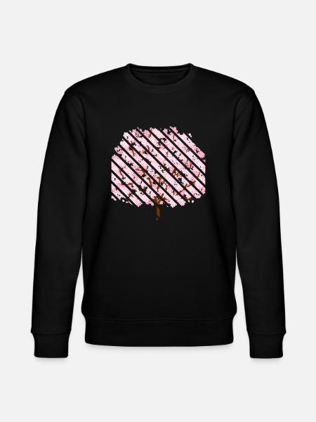 Cherry blossom in spring - Stanley/Stella CHANGER Unisex Organic Sweatshirt - black