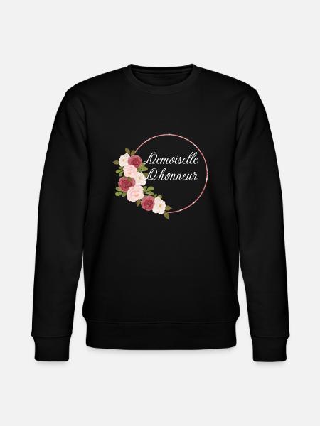 Demoiselle d'honneur - Sweat bio CHANGER Stanley/Stella Unisexe - noir