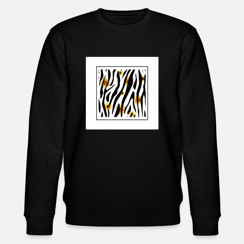 ZEBRA - Sweat bio CHANGER Stanley/Stella Unisexe - noir