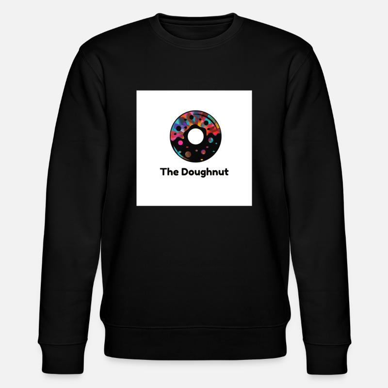 The Doughnut - Stanley/Stella Unisex Bio-Sweatshirt CHANGER  - Schwarz