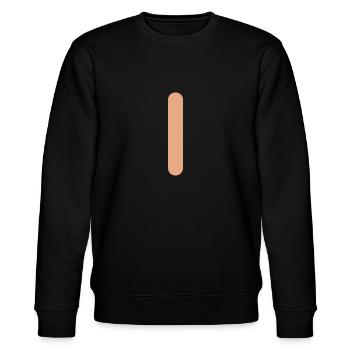 Der simpelste Pullover der Welt - Stanley/Stella Unisex Bio-Sweatshirt CHANGER  - Schwarz - Vorne - Nik (191cm) & Marisol (170cm)