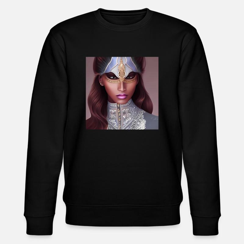 fantasy001 - Stanley/Stella Unisex Bio-Sweatshirt CHANGER  - Schwarz