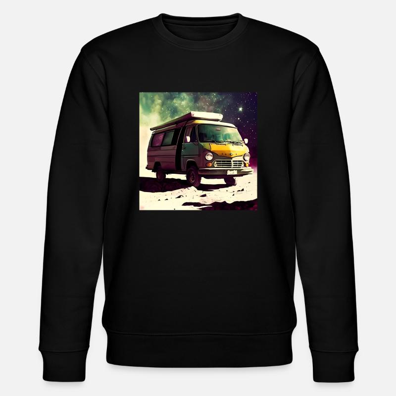 Camping-car spatial - Sweat bio CHANGER Stanley/Stella Unisexe - noir