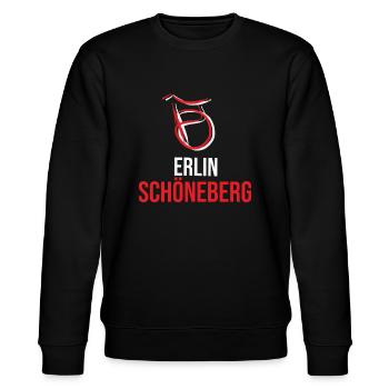 Berlin Schöneberg T-Shirt - Stanley/Stella Unisex Bio-Sweatshirt CHANGER  - Schwarz - Vorne - Nik (191cm) & Marisol (170cm)
