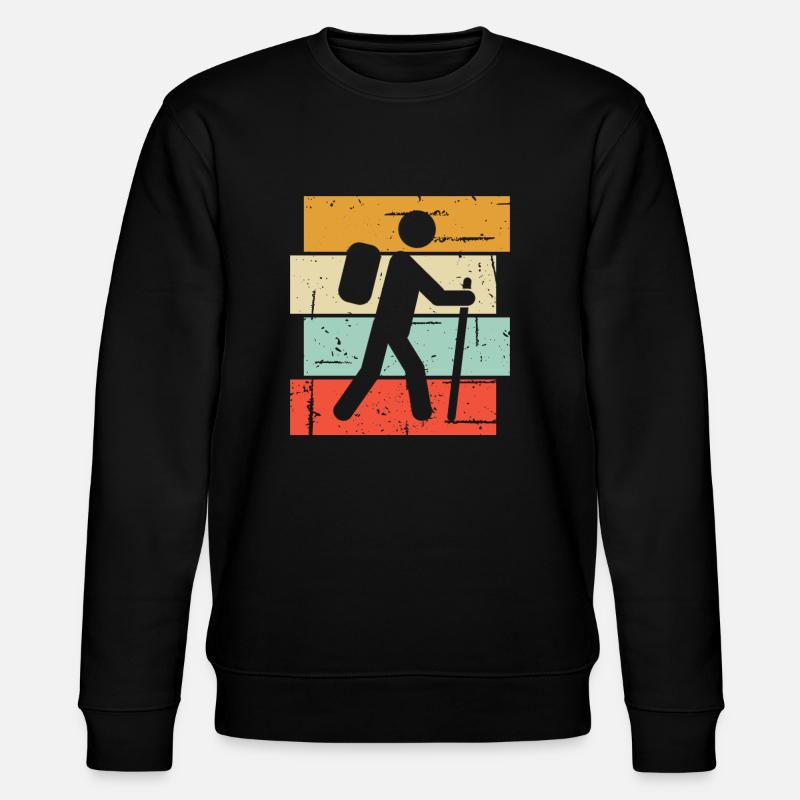 Randonnée Randonnée Cadeaux Dictons - Sweat bio CHANGER Stanley/Stella Unisexe - noir