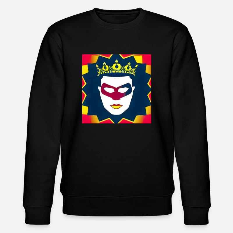 A006 - Stanley/Stella Unisex Bio-Sweatshirt CHANGER  - Schwarz