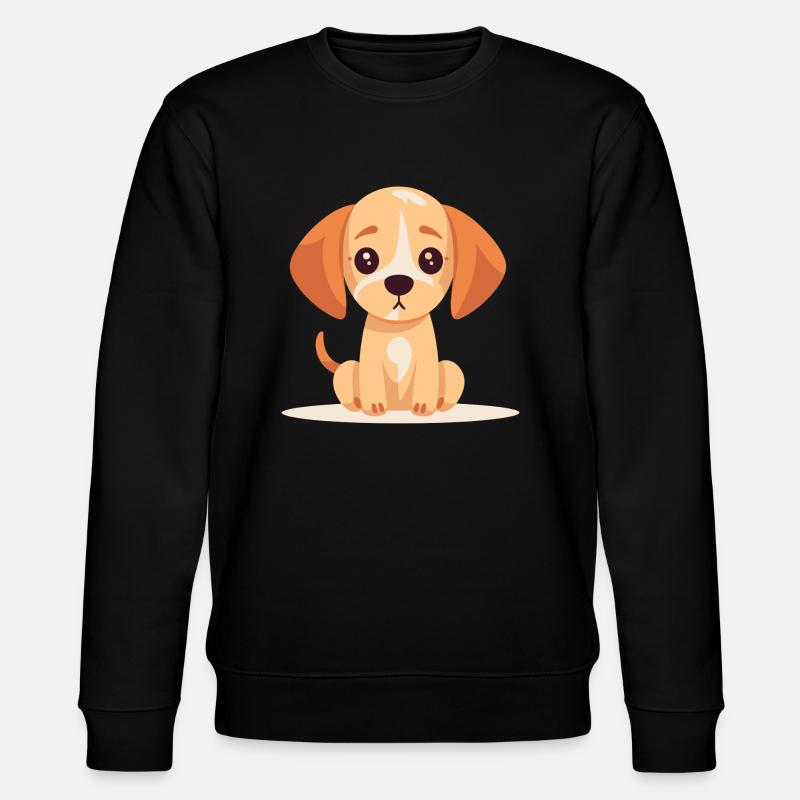 Hund - Stanley/Stella Unisex Bio-Sweatshirt CHANGER  - Schwarz