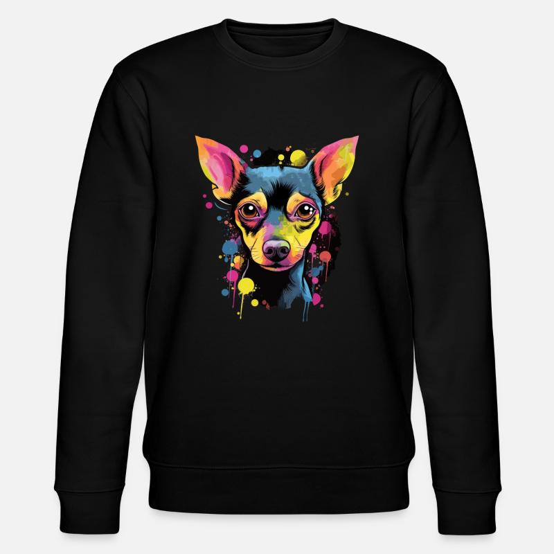 Pinscher Dog Gift Saying - Sweat bio CHANGER Stanley/Stella Unisexe - noir