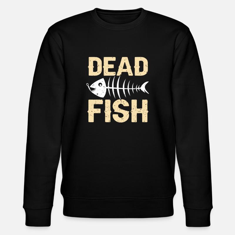 Dead Fish - Stanley/Stella Unisex Bio-Sweatshirt CHANGER  - Schwarz