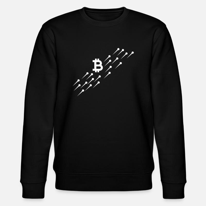 Crypto Bitcoin Trading - Stanley/Stella CHANGER Unisex Organic Sweatshirt - black