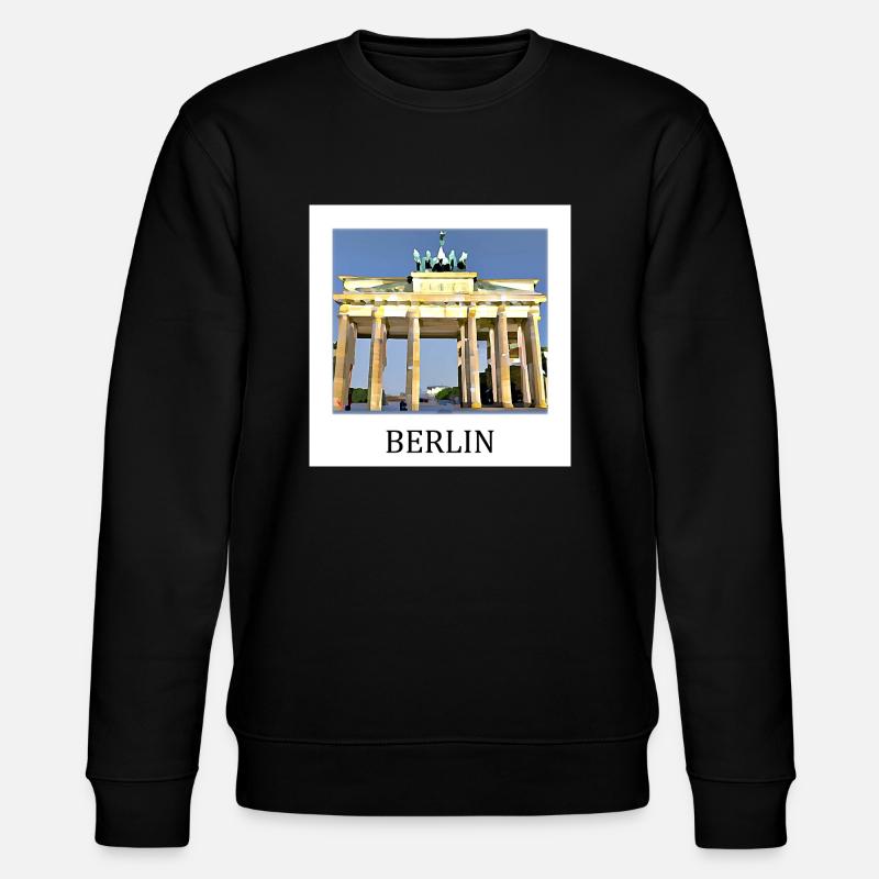 Berlin - Sweat bio CHANGER Stanley/Stella Unisexe - noir