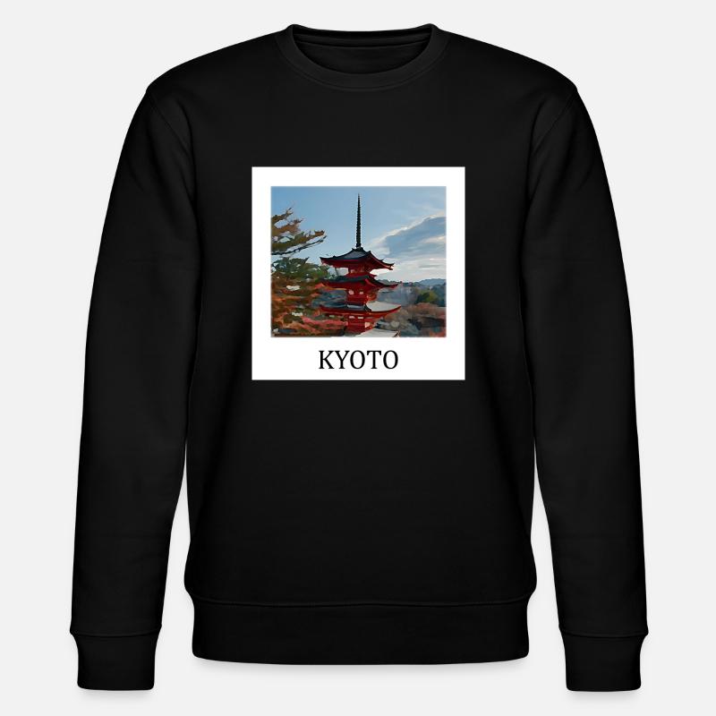 Kyoto - Sweat bio CHANGER Stanley/Stella Unisexe - noir