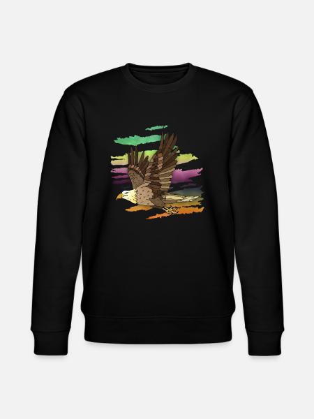 Bird - Stanley/Stella CHANGER Unisex Organic Sweatshirt - black
