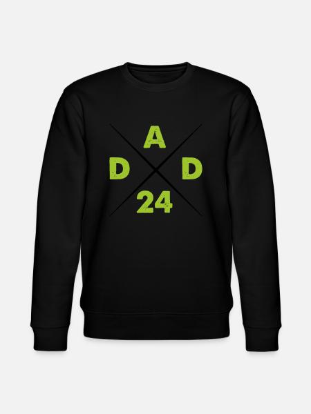 dad 24 - Stanley/Stella CHANGER Unisex Organic Sweatshirt - black