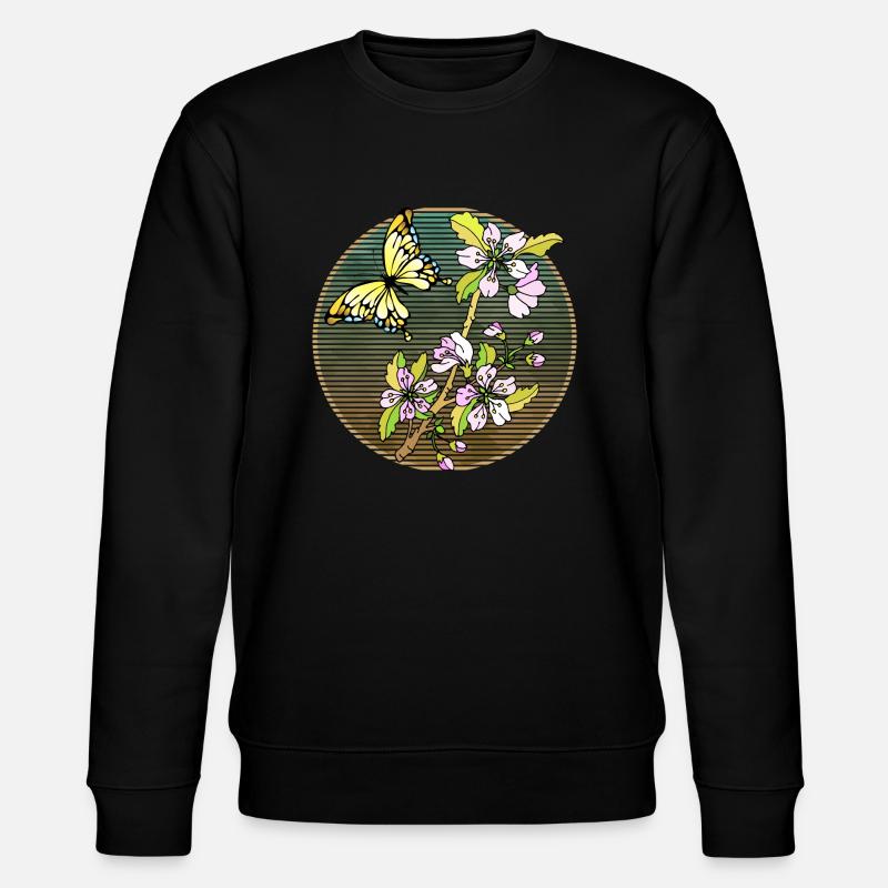 Papillon - Sweat bio CHANGER Stanley/Stella Unisexe - noir
