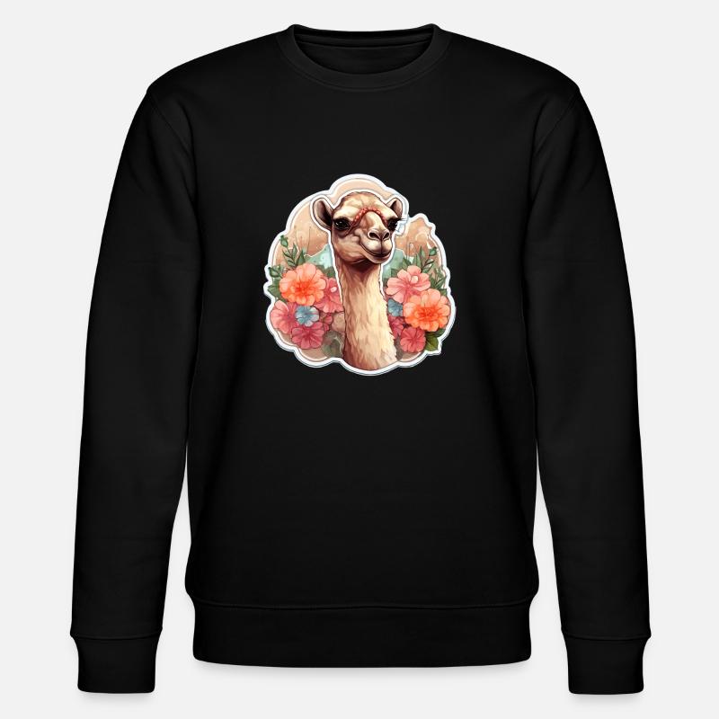 Kamel - Stanley/Stella Unisex Bio-Sweatshirt CHANGER  - Schwarz