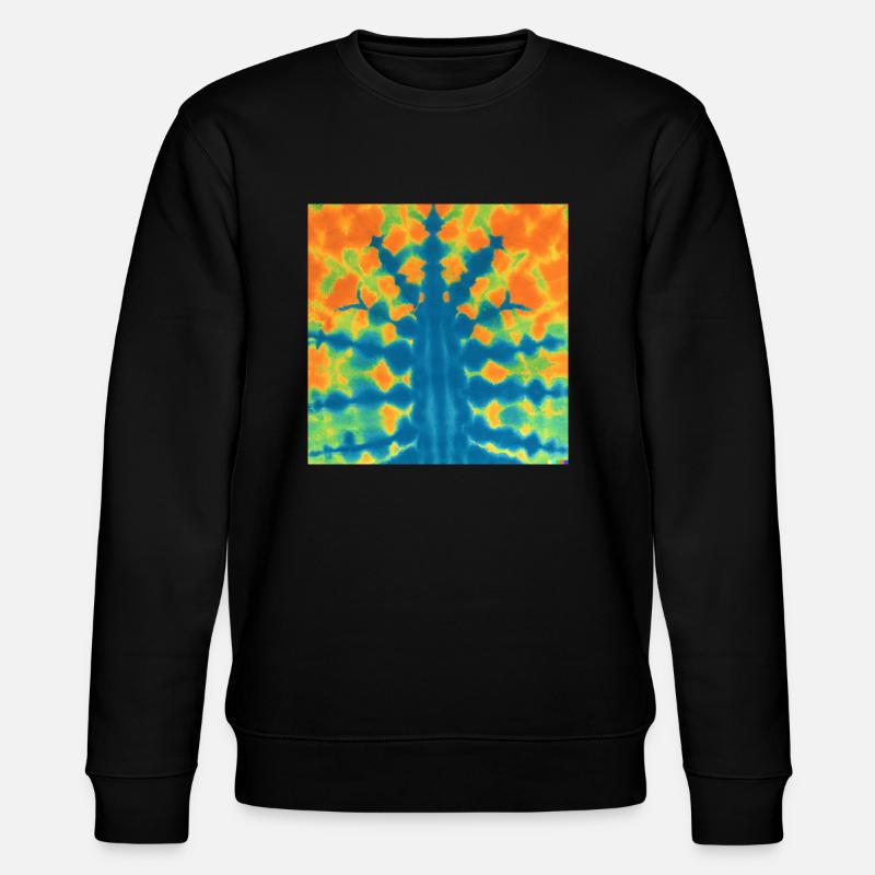 Modèle de matrice de tye - Sweat bio CHANGER Stanley/Stella Unisexe - noir