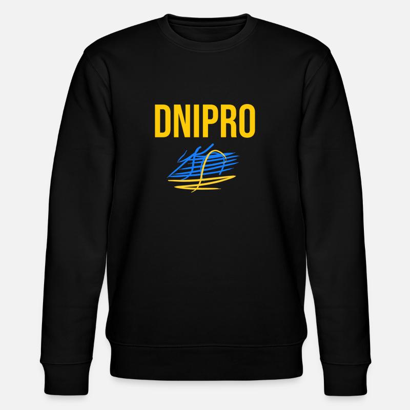 Dnipro Ukraine Dnipro Ukraina - Stanley/Stella Unisex Bio-Sweatshirt CHANGER  - Schwarz