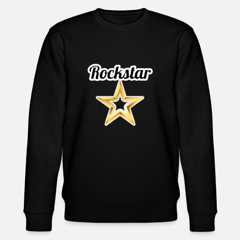 Rock Star - Stanley/Stella Unisex Bio-Sweatshirt CHANGER  - Schwarz