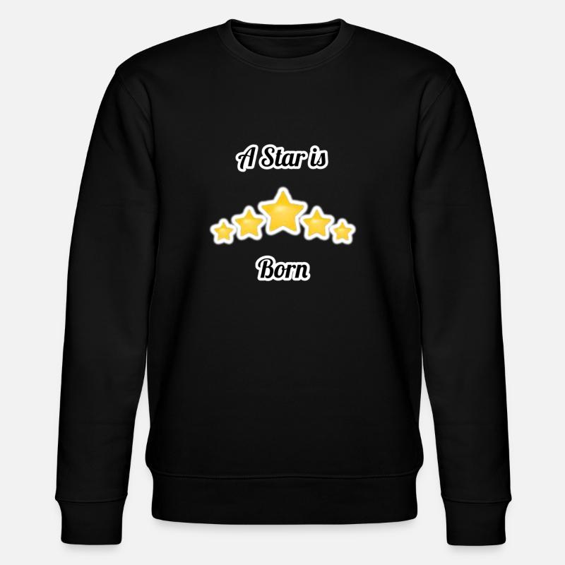 Rock Star - Stanley/Stella Unisex Bio-Sweatshirt CHANGER  - Schwarz