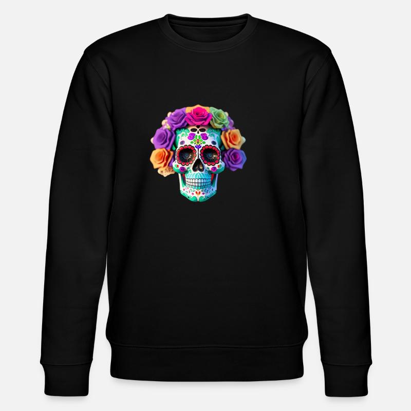 Dia de los Muertos - Sweat bio CHANGER Stanley/Stella Unisexe - noir