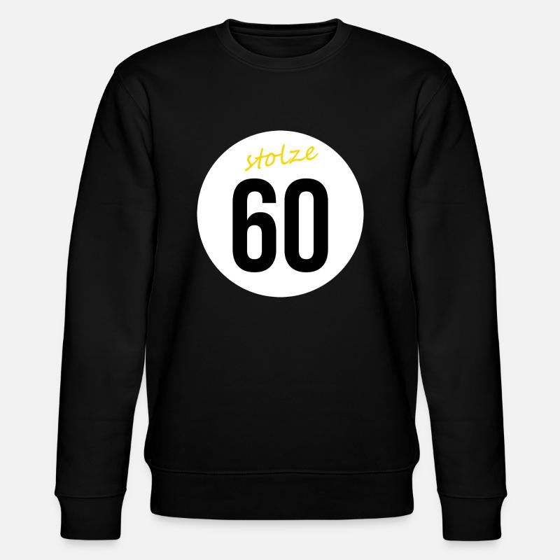 stolze 60 - Stanley/Stella Unisex Bio-Sweatshirt CHANGER - Schwarz